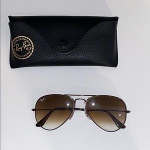 ray ban aviator sunglasses